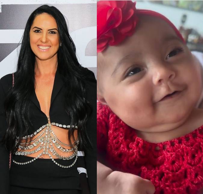 Graciele Lacerda encanta internautas ao postar vídeo de Clara: <i> Ilumina meus dias</i>