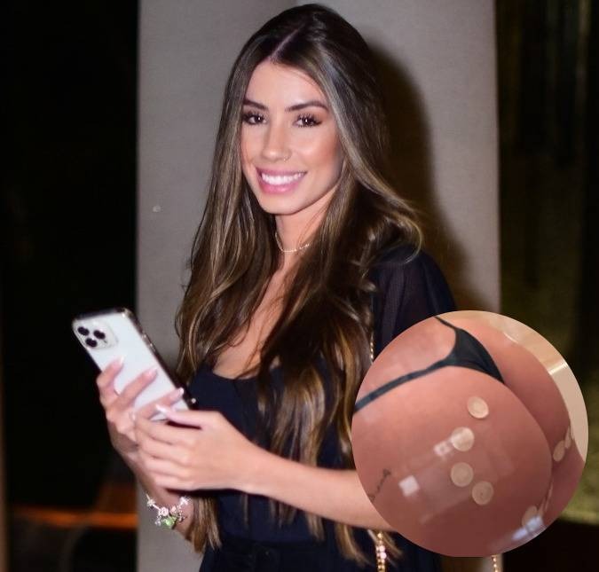 Maria Lina exibe resultado de procedimento no bumbum