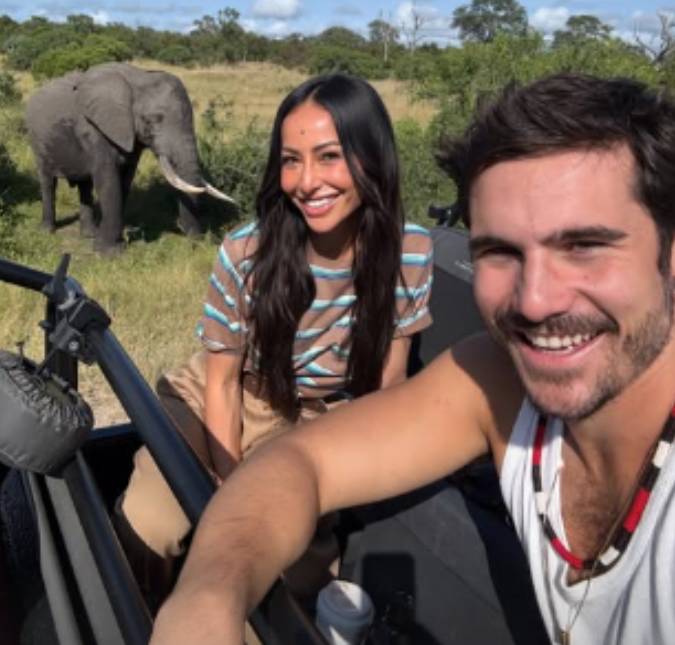 Sabrina Sato e Nicolas Prattes viajam em lua de mel luxuosa