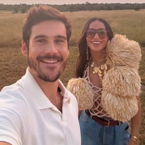 Nicolas Prattes e Sabrina Sato abrem álbum de fotos da lua de mel na África