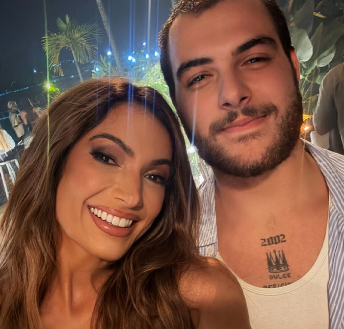 Patrícia Poeta chama atenção ao postar clique raro com o filho: <i>Te amo hoje e sempre</i>
