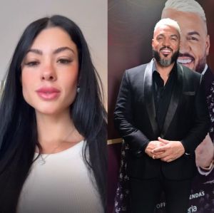 Namorada de Belo ignora reencontro do cantor com Gracyanne Barbosa e explica <i>sumiço: - Fiquei mais longe do celular</i>
