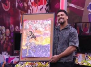 Em noite de Festa do Líder, Vinícius desabafa com Maike e Guilherme crítica sogra. Veja tudo o que rolou na madrugada do <i>BBB25</i>