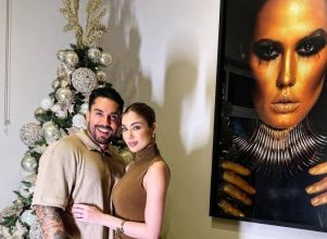 Dia de festa! Ex-<i>A Fazenda</i> Bil Araújo se casa com dentista Adriana Yanca