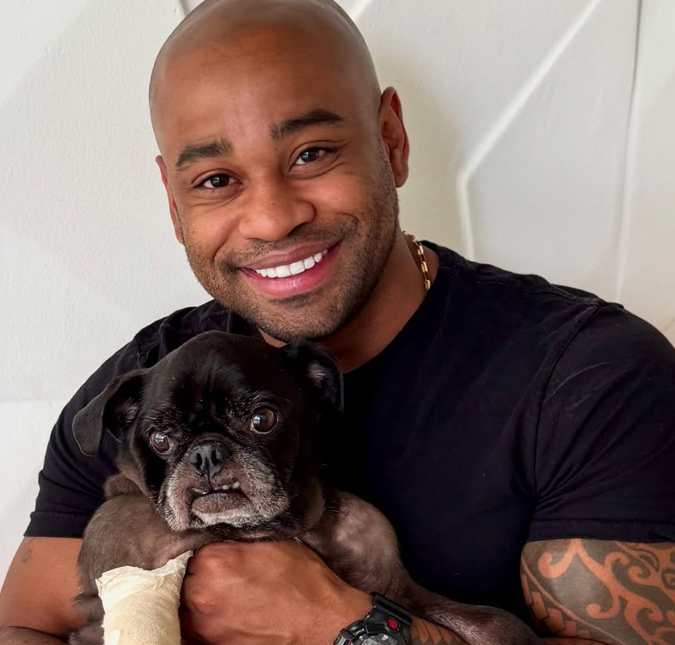 Cezar Black lamenta morte do seu cachorro Rocco: <i>Não me preparei para este momento</i>