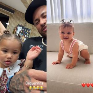 Neymar Jr. encanta fãs ao postar fotos das filhas. Confira os melhores momentos do jogador como pai