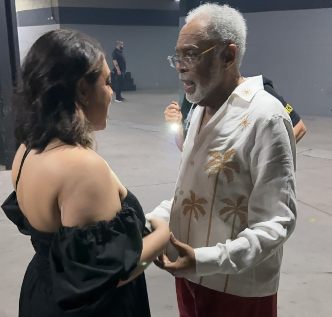 Preta Gil marca presença em <i>show</i> de Gilberto Gil no Rio de Janeiro