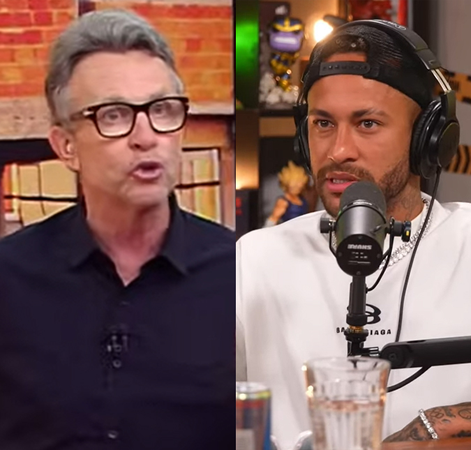 Neto rebate Neymar Jr. após ser chamado de <i>falastrão</i> por jogador: <i>Pra mim, você não é ninguém</i>