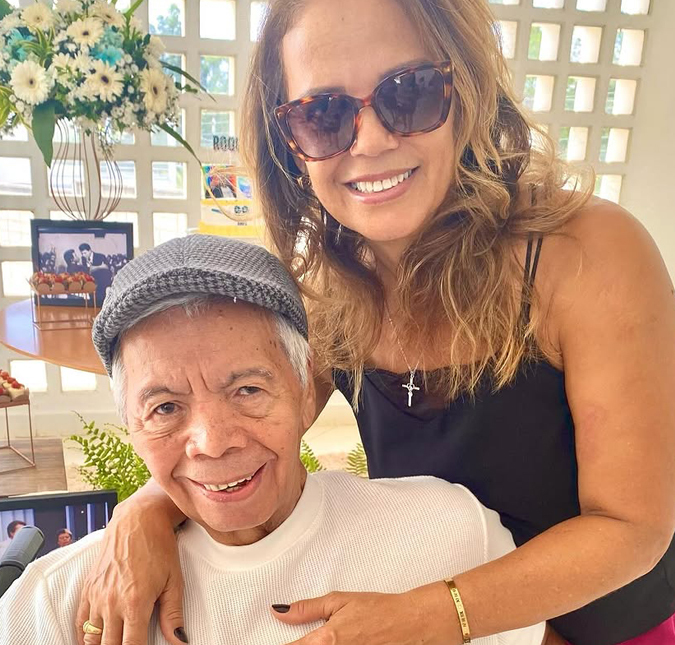 Após deixar hospital, Roque comemora 88 anos de idade ao lado da família