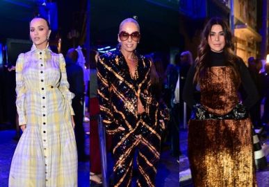 Rafa Kalimann, Adriane Galisteu, Fernanda Paes Leme e mais celebridades prestigiam desfile de Alexandre Herchcovitch na <i>SPFW</i>