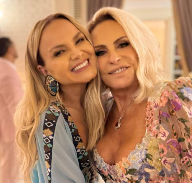 Eliana mostra Ana Maria Braga emocionada ao trocar alianças com Fabio Arruda e se declara para a amiga: <i>Como você me inspira</i>