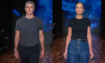Reynaldo Gianecchini, Ticiane Pinheiro, Glória Pires... Confira os famosos que marcaram presença no desfile de Lino Villaventura no <I>SPFW N59</I>