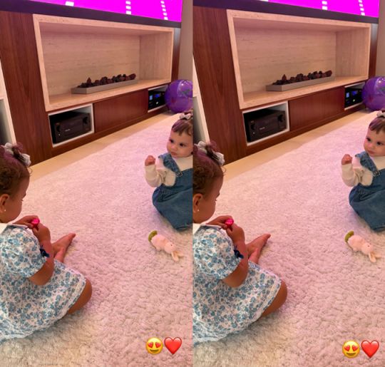Neymar Jr. encanta ao mostrar momento entre as filhas, Mavie e Helena. Confira os melhores momentos do jogador como pai