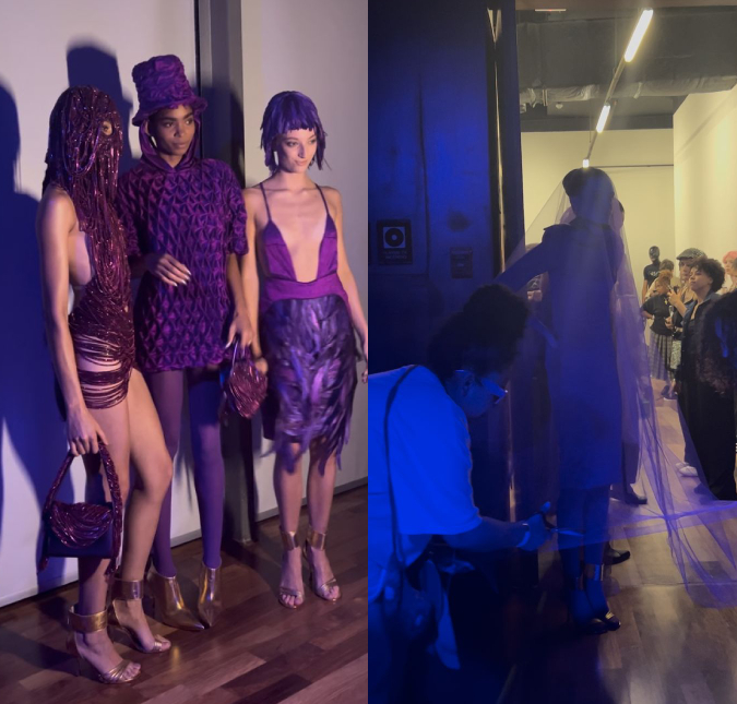 Laquê no sapato, retoques de última hora e muita correria... Veja tudo que rola nos bastidores de um desfile da <i>SPFW</i>!