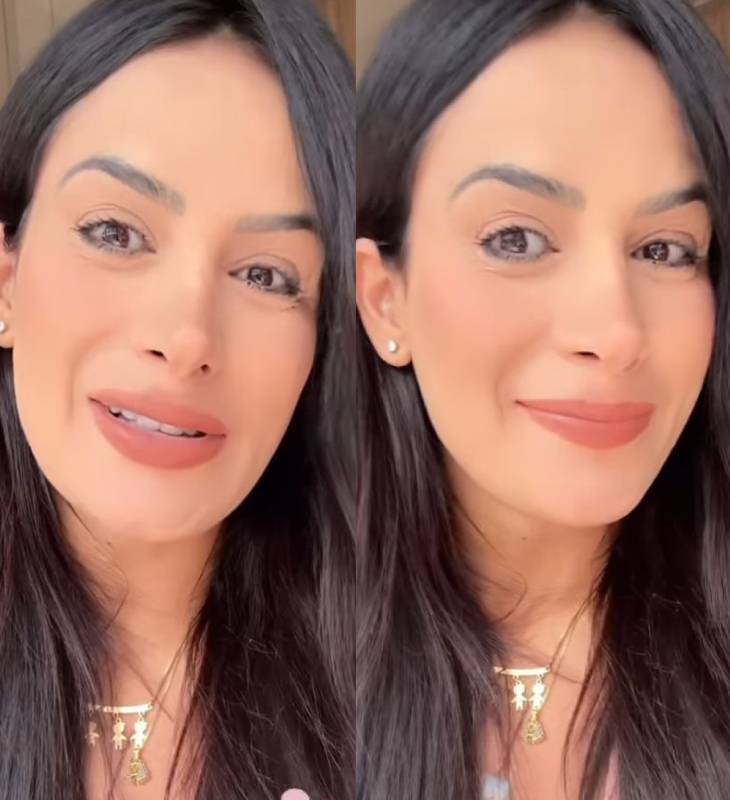 Após internação na gravidez, Lucilene Caetano anuncia nascimento da filha