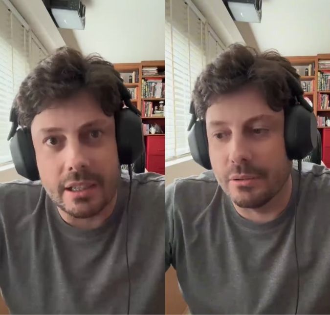 Danilo Gentili se pronuncia após ser acusado de omissão no caso de Juliana Oliveira: - <i>Tirem as próprias conclusões</i>