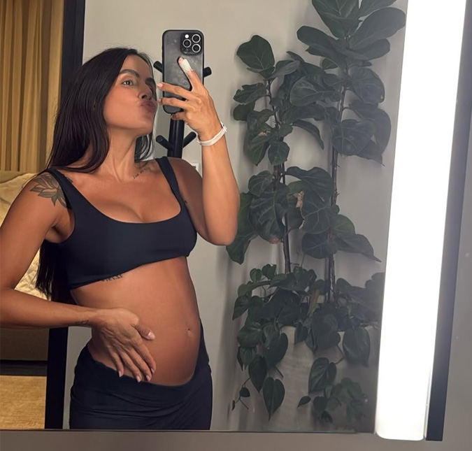 Grávida, Carol Peixinho fala sobre esquecimento e resultado do ultrassom: <i>Tudo maravilhoso e perfeito</i>