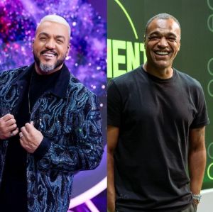 Belo diverte ao se declarar para Denílson durante <i>show: - Ele sabe que eu amo ele</i>