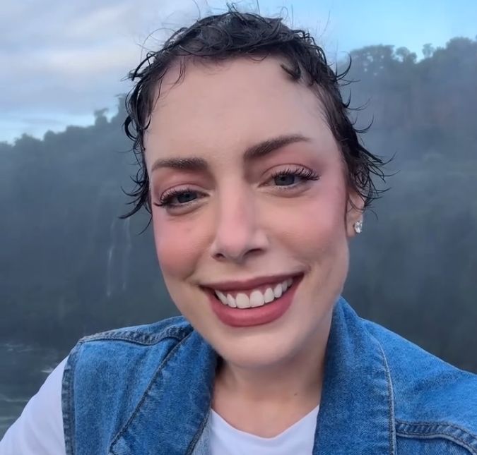 Fabiana Justus se emociona ao visitar Cataratas do Iguaçu: <i>Chorei de emoção, de gratidão, de paz</i>