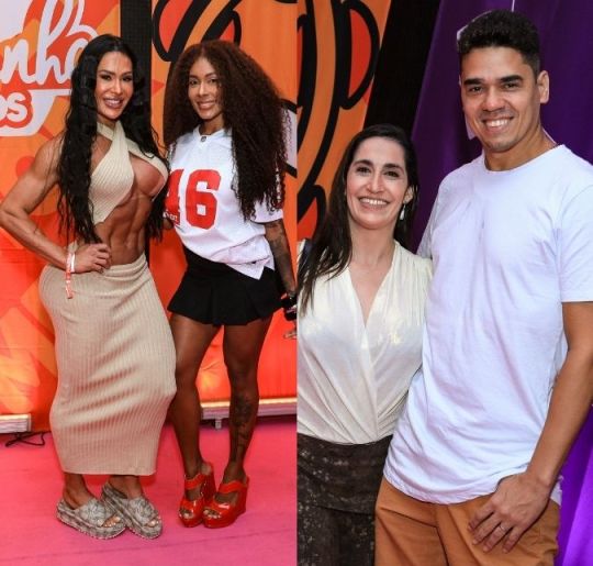 Thiaguinho é prestigiado por Gracyanne Barbosa, Daniele Hypólito, Denilson e mais celebridades no <i>Tardezinha</i>