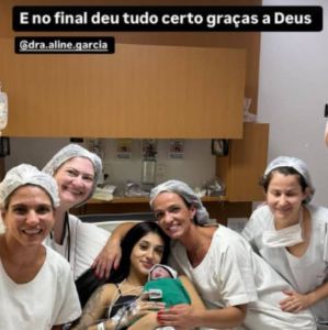 Bia Miranda dá à luz Maysha após bolsa estourar aos oito meses de gestação. Veja os herdeiros dos famosos que nasceram em 2025