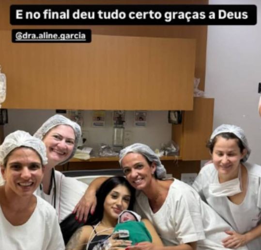 Bia Miranda dá à luz Maysha após bolsa estourar aos oito meses de gestação. Veja os herdeiros dos famosos que nasceram em 2025
