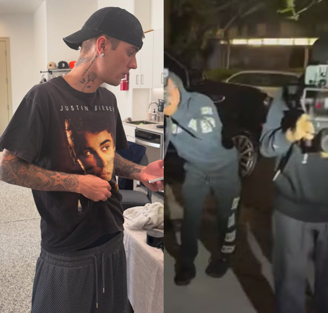 Justin Bieber compartilha vídeo de <i>paparazzi</i> e se revolta: <i>Isso tem que parar</i>