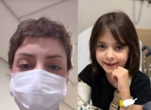 Fabiana Justus desabafa após filha fraturar punho: <i>Coração de mãe sofre</i>