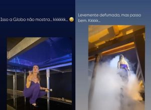 Sandy compartilha bastidores do <i>show</i> de 60 anos da <i>TV Globo</i> e surpreende