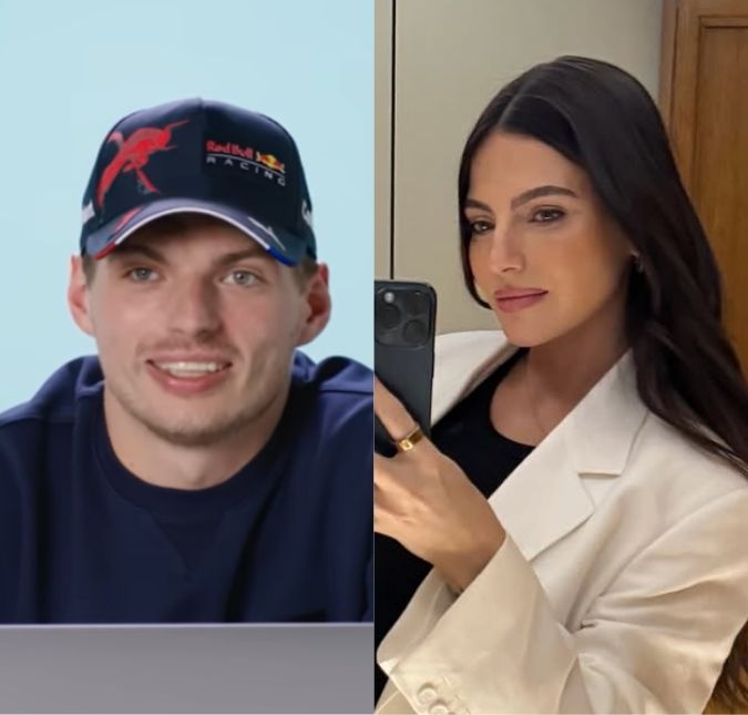 Max Verstappen e Kelly Piquet celebram a chegada da primeira filha