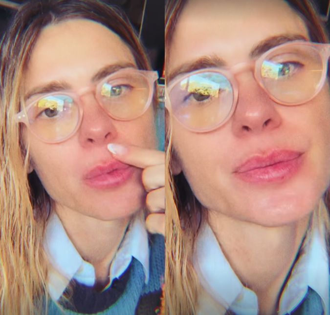 A atriz foi até São Paulo visitar Preta Gil no hospital