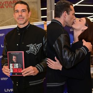 Marcus Buaiz celebra lançamento de livro, comenta participação do filho e revela apoio de Isis Valverde: <i>- Grande incentivadora</i>