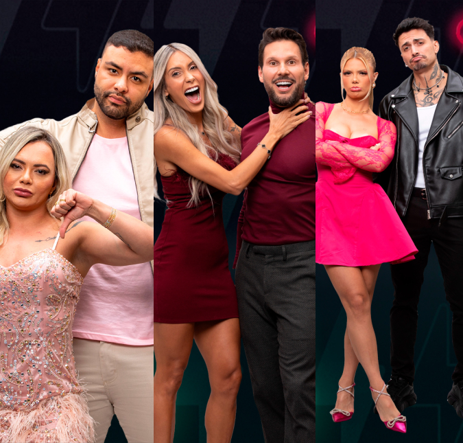 Ana Paula e Antony, Tali e Rafa, Gi e Diego estão na DR do <I>Power Couple Brasil</I>