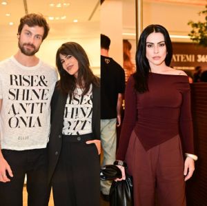 Anttónia convida Cleo para o lançamento de sua <i>collab</i> com loja de roupa