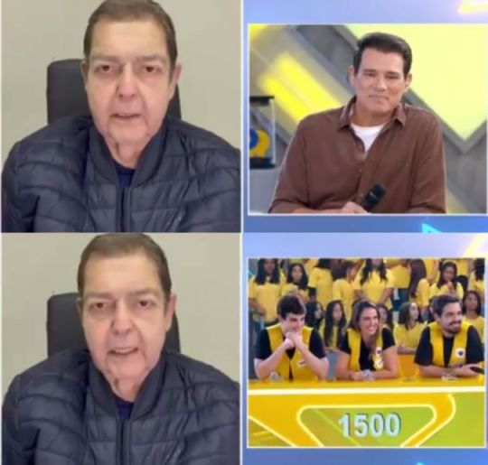 Faustão surge de surpresa no <i>SBT</i> e manda recado para família. Confira todas as vezes que o apresentador apareceu desde os transplantes
