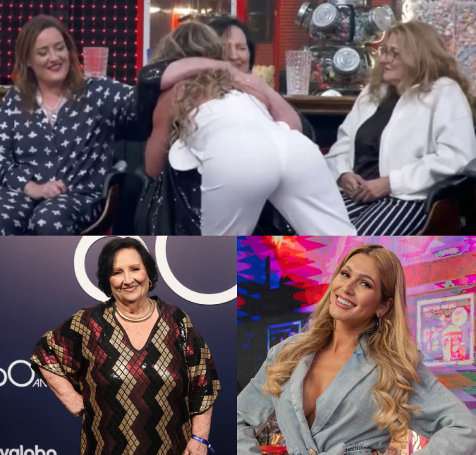 Lívia Andrade e Dona Déa se abraçam e revelam briga nos bastidores: - <i>Passar uma borracha</i>