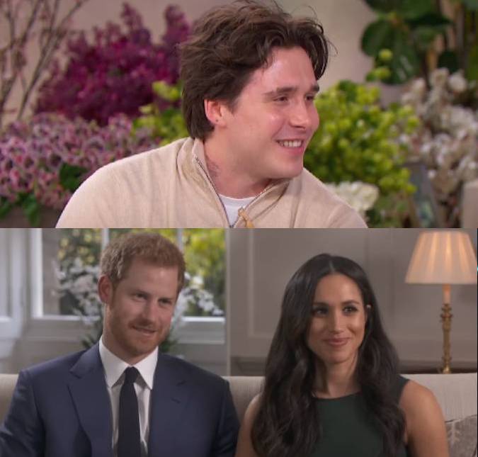 Após ausência em aniversário do pai, Brooklyn Beckham aparece em jantar na casa de Príncipe Harry e Meghan Markle