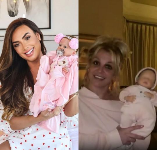 Além de Britney Spears e Nicole Bahls, conheça as celebridades que adotaram bebê <i>reborn</i> (e já falaram sobre isso!)