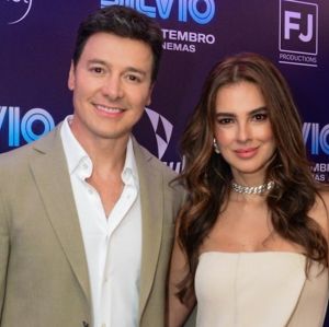 Rodrigo Faro e Vera Viel surpreendem funcionária com surpresa de aniversário: <i>Faz parte da nossa família</i>