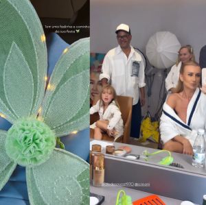 Ana Paula Siebert compartilha bastidores de preparação para festa de Vicky Justus