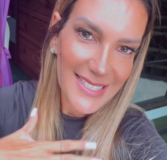 Andrea Guimarães conta sobre festa de cinco anos de idade de Vicky Justus: <I>A Disney vai me contratar, vocês não têm noção do que eu fiz</I>