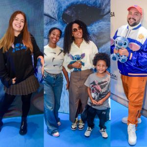 Viih Tube, Negra Li, Tiago Abravanel... Veja quem curtiu a pré-estreia de <I>Lilo e Stitch</I>