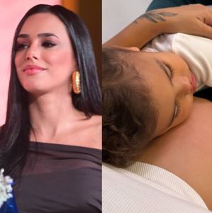 Grávida, Bruna Biancardi revela se Mavie sente ciúmes de Mel, sua segunda filha com Neymar Jr.