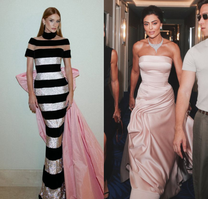 Marina Ruy Barbosa, Juliana Paes e outras famosas brasileiras arrasam no tapete vermelho do Festival de Cannes