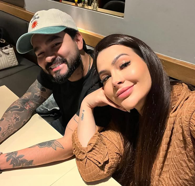 Yudi Tamashiro exalta força da esposa, Mila Braga, durante parto do primeiro filho: <i>Enquanto eu cansava, ela resistia</i>