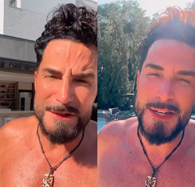 Latino diz que está à base de calmantes e abre o jogo sobre filho: <i>Eu não aguento mais</i>