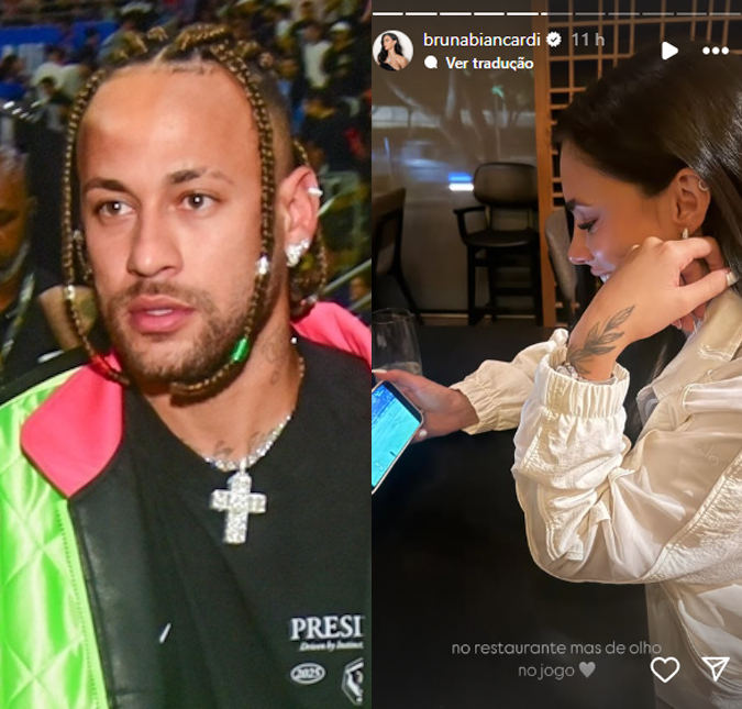 Bruna Biancardi acompanha retorno de Neymar Jr. aos campos e jogador revela se irá renovar contrato com time brasileiro