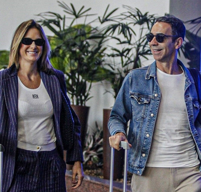 Ticiane Pinheiro revela que não sente ciúmes de Cesar Tralli: <i>Confiamos muito um no outro</i>