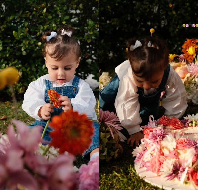 Amanda Kimberlly encanta ao comemorar último mêsversário de Helena. Veja os melhores momentos da terceira filha de Neymar Jr.