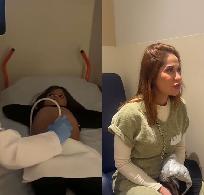 Com fortes dores, filha de Maíra Cardi é levada ao hospital: - <i>Está com dores abdominais</i>